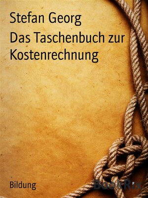 cover image of Das Taschenbuch zur Kostenrechnung